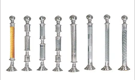 ss round pillar for railing fabrication work