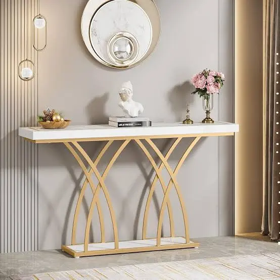 corner ss pvd colour finsh table stand