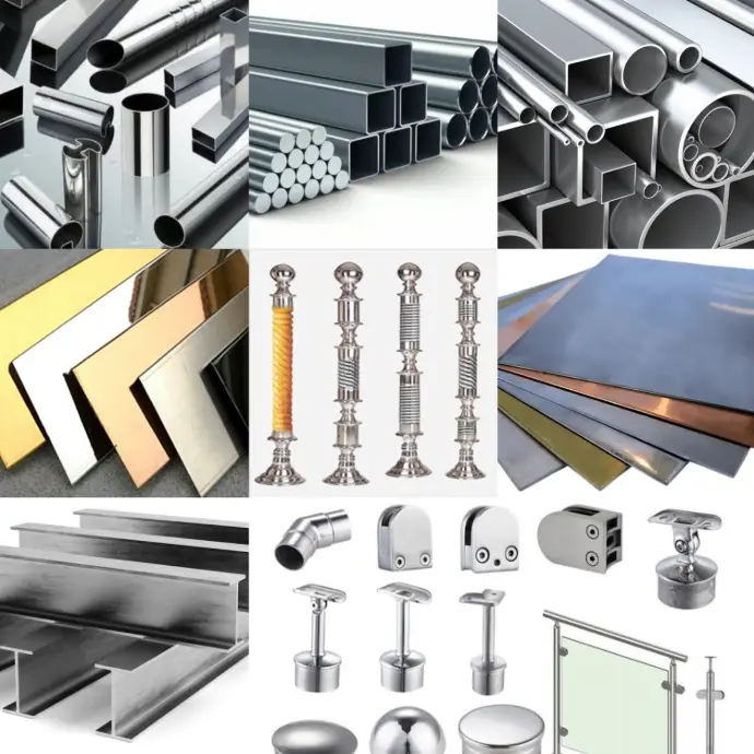 Premium SS, MS & aluminium pipes in all sizes (OD/ID, square, rectangular, round) and grades (202, 304, 316, 314). Ideal for fabrication & construction.