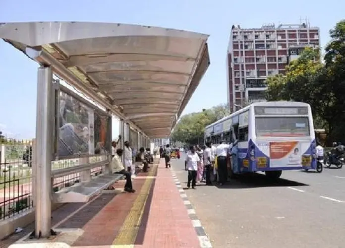 Designer stainless steel Bus Stand or Bus Stop railing