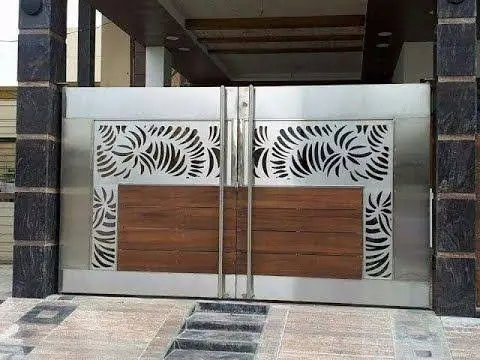 main gate laser cutting design